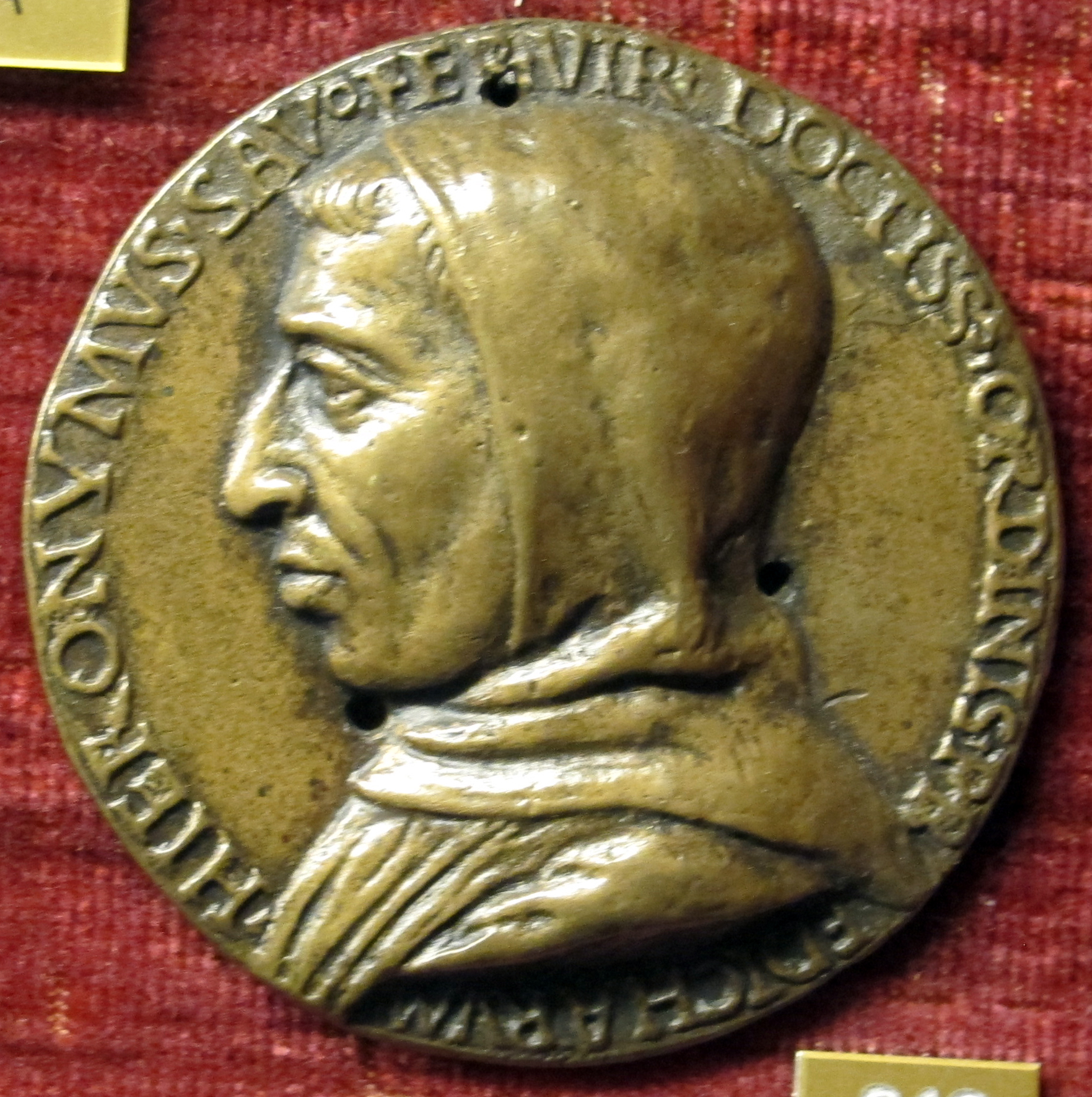 gravure de Jérôme Savonarole